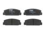 Комплект гальмівних колодок задн, MAZDA 323 C IV, 323 F VI, 323 P V, 323 S V, 323 S VI, 6, 626 III, 626 IV, 626 V, PREMACY, RX-7 I, RX-7 II, RX-7 III MITSUBISHI GALANT IV 1.1-2.5 09.80-07.13 TRW GDB3088 (фото 1)