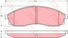 Комплект гальмівних колодок передн, MITSUBISHI L200 NISSAN MAXIMA III, SKYLINE 2.0-3.0 10.88-12.07 TRW GDB3107 (фото 1)