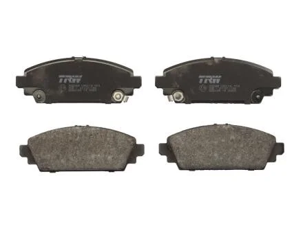 Комплект гальмівних колодок передн, HONDA ACCORD VI, CIVIC VII 1.6/1.7D 10.98-09.05 TRW GDB3189