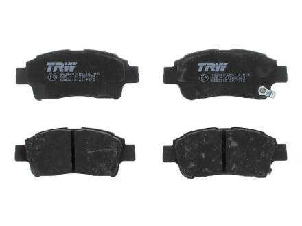 Колодки тормозные TOYOTA YARIS -05 перед.с датчтком TRW GDB3218
