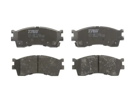 Комплект гальмівних колодок передн, KIA CARENS I, CERATO, CERATO I, CLARUS, RIO I, ROADSTER, SEPHIA, SHUMA I, SHUMA II 1.3-2.0 01.95- TRW GDB3285