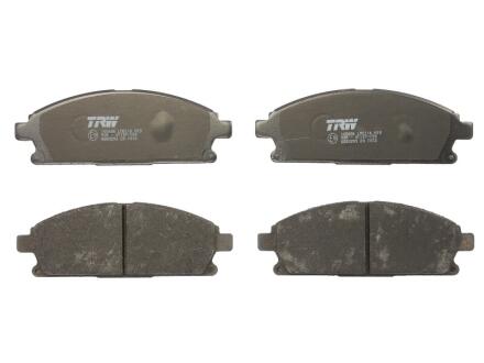 Комплект гальмівних колодок передн, NISSAN PATHFINDER II, QUEST, X-TRAIL I 2.0-3.5 09.97- TRW GDB3293