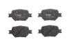 Комплект гальмівних колодок передн, TOYOTA ALLION I, BREVIS, CALDINA, CELICA, COROLLA, COROLLA VERSO, MARK X II, OPA, PREMIO 1.8-3.0 08.99- TRW GDB3316 (фото 1)
