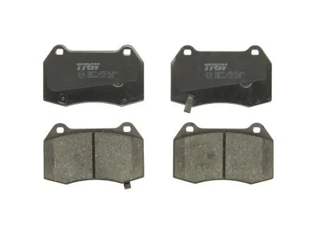 Комплект тормозных колодок, дисковый тормоз TRW GDB3381