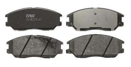 Комплект тормозных колодок, дисковый тормоз TRW GDB3412