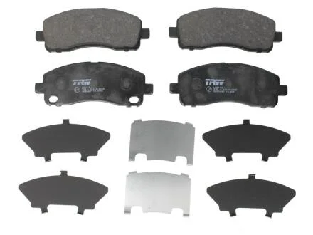 Комплект тормозных колодок, дисковый тормоз TRW GDB3487