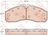 Комплект тормозных колодок, дисковый тормоз TRW GDB3567 (фото 1)