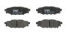 Комплект гальмівних колодок задн, SUBARU BRZ, FORESTER, IMPREZA, LEGACY IV, LEGACY V, OUTBACK, WRX, XV TOYOTA GT 86 1.5-3.6 09.03- TRW GDB3568 (фото 1)