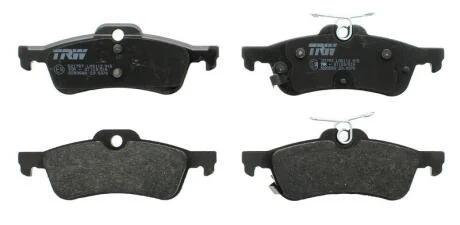 Комплект тормозных колодок, дисковый тормоз TRW GDB3588