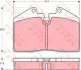 Комплект тормозных колодок, дисковый тормоз TRW GDB379 (фото 1)