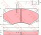 Комплект тормозных колодок, дисковый тормоз TRW GDB390 (фото 1)