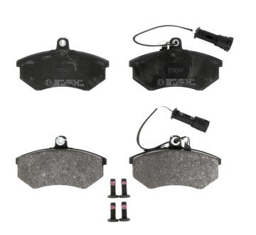 Колодки тормозные AUDI 100/200/80/90 82- перед.с датчиком TRW GDB404