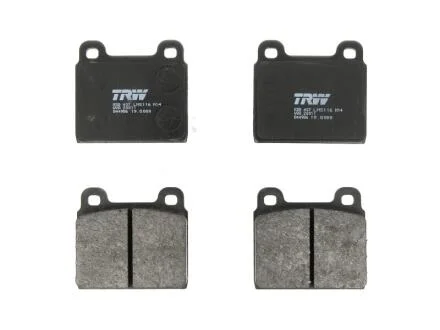 Комплект гальмівних колодок передн, MERCEDES /8 (W114), /8 (W115) VW TRANSPORTER T2, TRANSPORTER T3 1.6-2.5 01.68-07.92 TRW GDB407