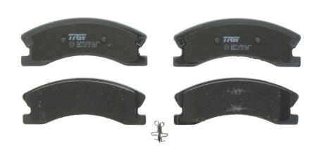 Колодки тормозные JEEP GRAND CHEROKEE 05- перед. TRW GDB4133