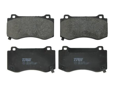 Комплект гальмівних колодок передн, CHRYSLER 300C DODGE CHALLENGER, CHARGER JEEP GRAND CHEROKEE III 2.7-6.4 09.04- TRW GDB4449