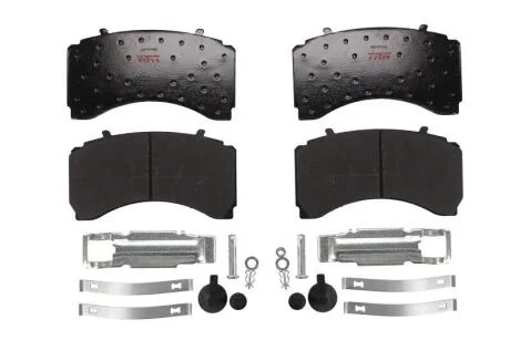 Комплект гальмівних колодок задн, MAN TGS I MERCEDES ACTROS, ACTROS MP2 / MP3, ACTROS MP4 / MP5, ANTOS, AROCS, ATEGO, AXOR, AXOR 2, ECONIC, ECONIC 2 10.7D-7.7D 04.96- TRW GDB5116