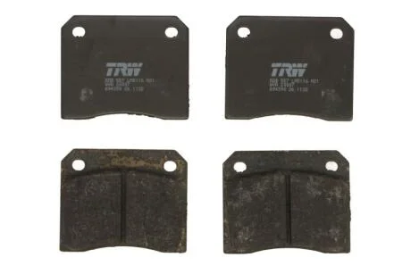 Комплект тормозных колодок, дисковый тормоз TRW GDB557