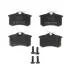 Колодки гальмівні дискові задні VW PASSAT B5 96-05, Golf IV 97-03, Passat B3-B4 88-96, Passat B2 81-88, Golf II 83-92, Golf III 91-98, Polo 94-01, AUDI A4 04-08, A6 97-04, A4 00-04, SEAT Toledo I 91-99, Exeo 08-13, Ibiza 93-02, PEUGEOT 405 93-96, CIT TRW GDB823 (фото 1)