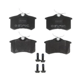 Колодки гальмівні дискові задні VW PASSAT B5 96-05, Golf IV 97-03, Passat B3-B4 88-96, Passat B2 81-88, Golf II 83-92, Golf III 91-98, Polo 94-01, AUDI A4 04-08, A6 97-04, A4 00-04, SEAT Toledo I 91-99, Exeo 08-13, Ibiza 93-02, PEUGEOT 405 93-96, CIT TRW GDB823