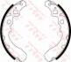 Гальмівна колодка DAIHATSU CUORE II, CUORE III, CUORE V, CUORE VI, CUORE VII, MOVE, SIRION, YRV OPEL KADETT C 0.7-1.3 08.73- TRW GS8282 (фото 1)