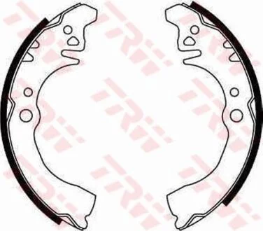 - Гальмівні колодки до барабанів TRW GS8648