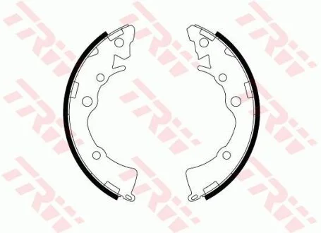 - Гальмівні колодки до барабанів TRW GS8812
