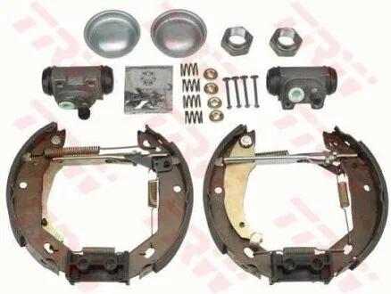 - Ремкомплект гальм (колодки + циліндри) TRW GSK1238