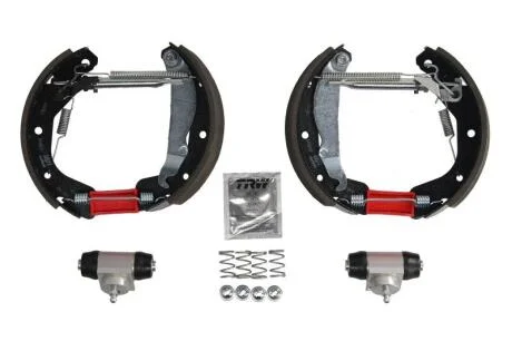 - Ремкомплект гальм (колодки + циліндри) TRW GSK1624