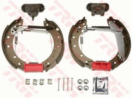- Ремкомплект гальм (колодки + циліндри) TRW GSK1671
