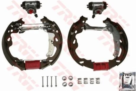- Ремкомплект гальм (колодки + циліндри) TRW GSK1911 (фото 1)