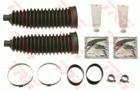 Фото 1 - комплект гофрованих кожухів, механізм рульового керування TRW JBE226 Комплект гофрованих кожухів, механізм рульового керування TRW JBE226 (фото 1)