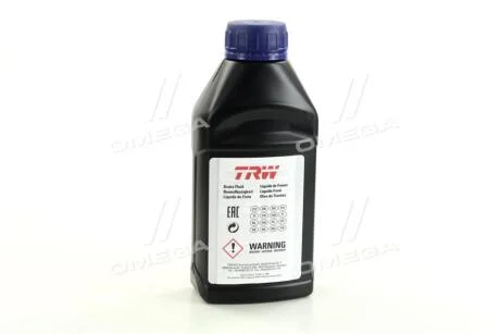 Жидкость тормозная DOT 4 BRAKE FLUID, 0,5 л TRW PFB450