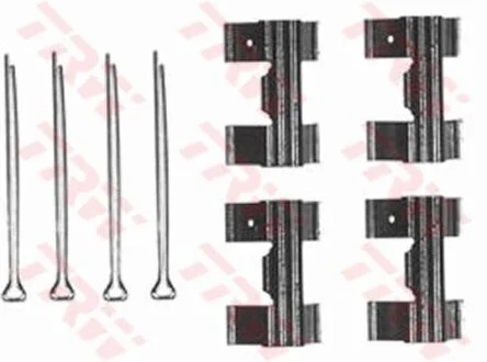 - Комплект для монтажу дискових гальмівних колодок TRW PFK131