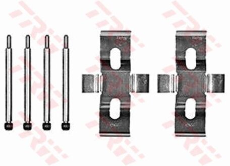 - Комплект для монтажу дискових гальмівних колодок TRW PFK170