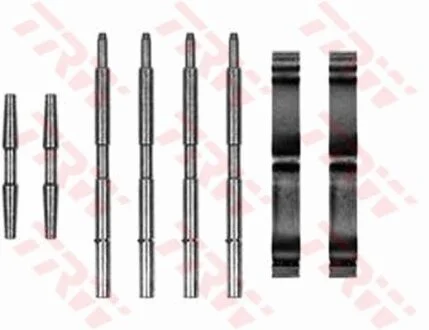 - Комплект для монтажу дискових гальмівних колодок TRW PFK202