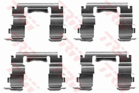 - Комплект для монтажу дискових гальмівних колодок TRW PFK308