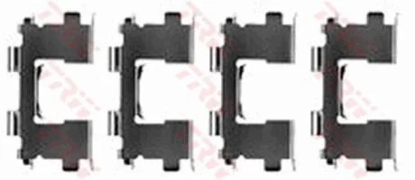 - Комплект для монтажу дискових гальмівних колодок TRW PFK312