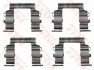 - Комплект для монтажу дискових гальмівних колодок TRW PFK336 (фото 1)