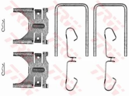 - Комплект для монтажу дискових гальмівних колодок TRW PFK355