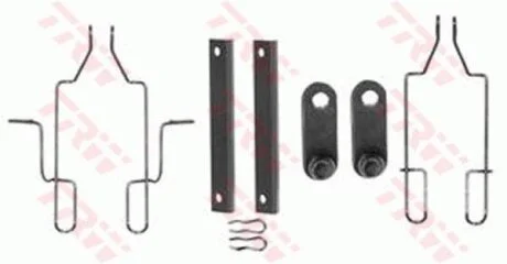 - Комплект для монтажу дискових гальмівних колодок TRW PFK356