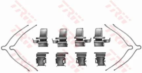 - Комплект для монтажу дискових гальмівних колодок TRW PFK361