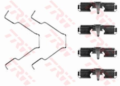 - Комплект для монтажу дискових гальмівних колодок TRW PFK367