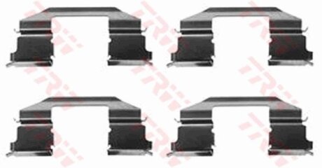 - Комплект для монтажу дискових гальмівних колодок TRW PFK383