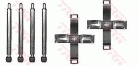 - Комплект для монтажу дискових гальмівних колодок TRW PFK387