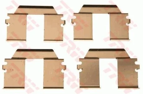 - Комплект для монтажу дискових гальмівних колодок TRW PFK427