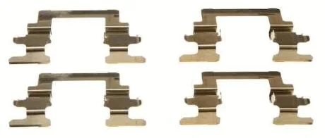 Монтажний набір гальмівних колодок передн CITROEN C4 AIRCROSS DODGE CALIBER JEEP COMPASS MITSUBISHI ASX, GALANT VIII, LANCER VII, LANCER VIII, SPACE RUNNER PEUGEOT 4008 1.3-2.5 09.96- TRW PFK431