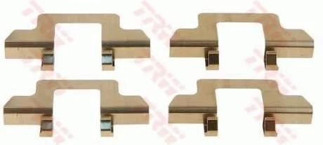 - Комплект для монтажу дискових гальмівних колодок TRW PFK437