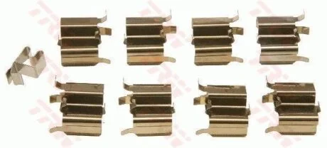 - Комплект для монтажу дискових гальмівних колодок TRW PFK441