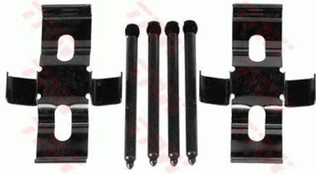 - Комплект для монтажу дискових гальмівних колодок TRW PFK445