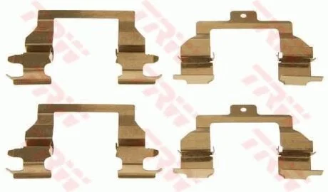 - Комплект для монтажу дискових гальмівних колодок TRW PFK460